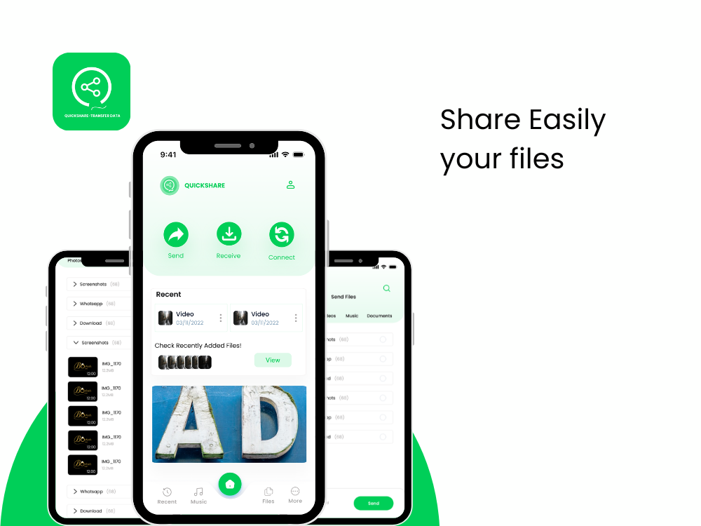 QuickShare transfer